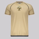 Camisa do Vasco Supporter Shore Dourada 10 Coutinho Kappa Masculina - Foto 2
