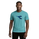 Camiseta Diadora Big Logo Camo Masculina - Foto 1