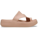 Sandália Unissex Crocs Getaway Platform Toe Loop - Foto 1