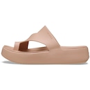 Sandália Unissex Crocs Getaway Platform Toe Loop - Foto 3