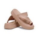 Sandália Unissex Crocs Getaway Platform Toe Loop - Foto 4
