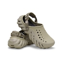 Sandália Unissex Crocs Echo Crackle Clog Moth - Foto 4
