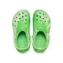 Sandália Unissex Crocs Cls Lined Clog Glow Dark Mbld Green Slime - Foto 5