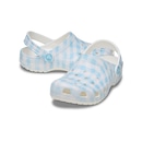Sandália Unissex Crocs Classic Gingham Clog - Foto 4