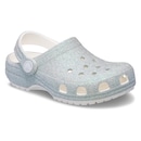 Sandália Unissex Crocs Classic Iridescent Glitter Clog K - Foto 2