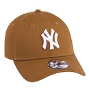 Boné New Era 940 New York Yankees Basic Caqui Masculino - Foto 4
