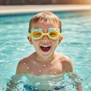 Óculos de Natação Speedo Splash Club Infantil - Foto 2