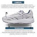 Tênis Fila Runner 2K + Meia Cano Curto - Masculino - Foto 3