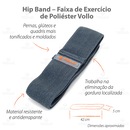 Kit Faixas Elásticas Hip Band PMG + 3 Faixas 3 Intensidades - Foto 8