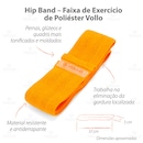 Kit Faixas Elásticas Poliéster Vollo Hip Band - Foto 6