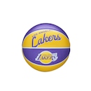 Bola Wilson Basquete NBA Team Retro Mini La Lakers 3 - Unissex - Foto 1