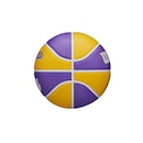 Bola Wilson Basquete NBA Team Retro Mini La Lakers 3 - Unissex - Foto 4
