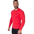 Blusa Térmica Proteção UV Poliamida Vekyo Frio Manga Longa Segunda Pele - Moda Fitness - Masculina - Foto 2
