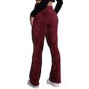 Calça Legging Flare Cotelê Vekyo Veludo Feminina - Foto 2