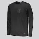 Camisa Corinthians Manga Longa UV Dry Masculina - Foto 2