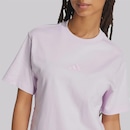 Camiseta adidas ESS 3 Stripes Feminina - Foto 4