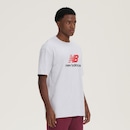 Camiseta New Balance Athletics Logo Masculina - Foto 2