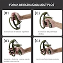 Hand Grip Gold Sports Phoenix Carga 10/120 kgs - Mola Aço Carbono Contador - Foto 4