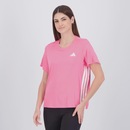 Camiseta adidas Essentials Crew 3S Feminina - Foto 3