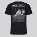 Camiseta Oakley Topography Map SS Masculina - Foto 3