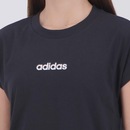 Camiseta adidas Logo Linear Feminina - Foto 5