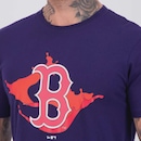 Camiseta New Era MLB Boston Red Sox Core Masculina - Foto 5