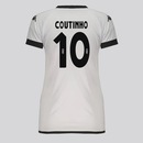 Camisa Vasco Supporter Graphik Feminina 10 Coutinho Kappa Feminina - Foto 1