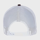 Boné New Era 9Forty A-Frame Trucker MLB Yankees Maroon Masculino - Foto 5