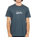 Camiseta Quiksilver Impaired Logo DNA PS SM26 Masculina - Foto 1