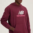 Blusão com Capuz New Balance Athletics Small Logo Masculino - Foto 5
