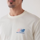 Camiseta New Balance Athletics Multi Color Masculina - Foto 3