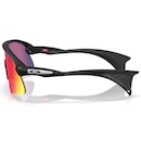 Óculos de Sol Oakley Stunt Devil S Matte Black Prizm Road - Unissex - Foto 2