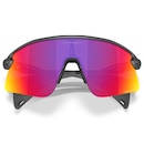 Óculos de Sol Oakley Stunt Devil S Matte Black Prizm Road - Unissex - Foto 7