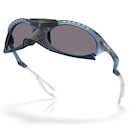 Óculos de Sol Oakley Plantaris Matte Transparent Abyss 0963 - Foto 4