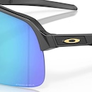 Óculos de Sol Oakley Sutro Lite Matte Black Prizm Sapphire - Unissex - Foto 7