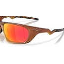 Óculos de Sol Oakley Lateralis Matte Dark Amber Prizm Ruby - Unissex - Foto 5
