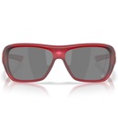 Óculos de Sol Oakley Chaminade Matte Transparent Red 0660 - Unissex - Foto 3