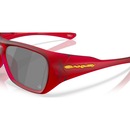 Óculos de Sol Oakley Chaminade Matte Transparent Red 0660 - Unissex - Foto 5