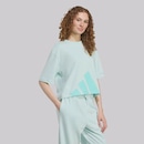 Camiseta Cropped adidas 3S Feminina - Foto 2