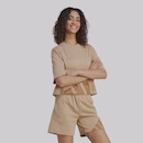 Camiseta Cropped adidas 3S Feminina - Foto 3