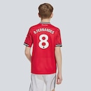 Camisa Manchester United Home 2026 Adidas 8 B. Fernandes Infantil - Foto 4