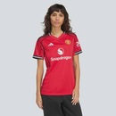Camisa Manchester United I 2026 Adidas 8 B. Fernandes Feminino - Foto 3