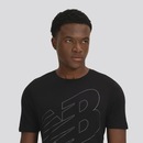 Camiseta New Balance Tenacity Logo Masculina - Foto 4