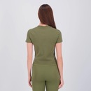 Camiseta Cropped adidas Camuflado Estampado Feminino - Foto 4