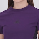 Camiseta Cropped adidas 3S Feminino - Foto 5