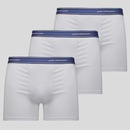 Kit 3 Cuecas Lupo Boxer com Elastano Masculina - Foto 1