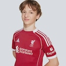 Camisa Liverpool I 2026 Adidas 11 M.Salah Infantil - Foto 6