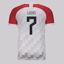 Camisa do São Paulo Esportiva Branca 7 Lucas Masculina - Foto 1