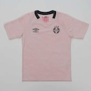 Camisa do Grêmio Outubro Rosa 2025 Umbro Infantil - Foto 1