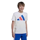 Camiseta adidas M/C Big Logo Infantil - Foto 1
